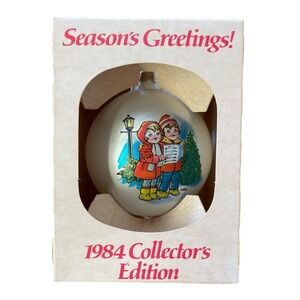 Campbell's Kids 1984 Collector's Edition Ornament Glass Ball